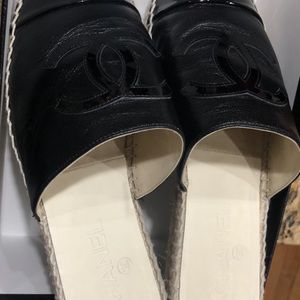 Chanel Espadrille Slide